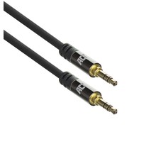 AC3611 audio kabel 3 m 3.5mm Zwart