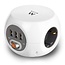 Ewent EW3953 power uitbreiding 3 m 3 AC-uitgang(en) Binnen Wit