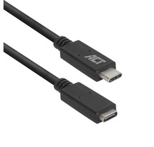 AC7412 USB-kabel 2 m USB 3.2 Gen 1 (3.1 Gen 1) USB C Zwart