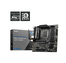 PRO B660M-A WIFI DDR4 moederbord Intel B660 LGA 1700 micro ATX