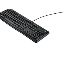 K120 toetsenbord USB QWERTY Internationaal Noordzee Zwart