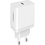 Mobiparts Wall Charger USB-C 20w Wit (with PD)