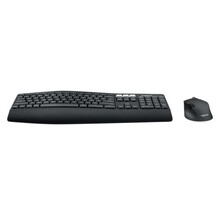 MK850 toetsenbord RF-draadloos + Bluetooth QWERTY US International Zwart