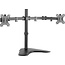 Logilink LogiLink BP0045 flat panel bureau steun 81,3 cm (32") Doorvoer Zwart, Roestvrijstaal