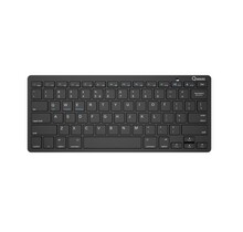 QWARE Wireless keyboard Woodstock Zwart