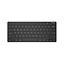 QWare QWARE Wireless keyboard Woodstock Zwart