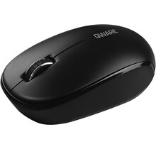 QWARE Wireless Mouse Bristol Zwart
