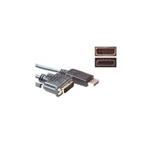 Verloop kabel DisplayPort male – DVI male