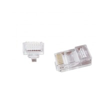 LC-PTU-01/100 kabel-connector 8P8C RJ45 Transparant