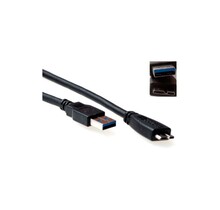 SB3028 USB-kabel 0,5 m USB 3.2 Gen 1 (3.1 Gen 1) USB A Micro-USB B Zwart
