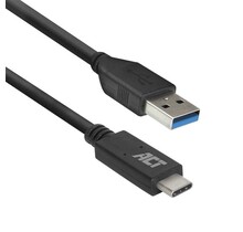 AC7417 USB-kabel 2 m USB 3.2 Gen 1 (3.1 Gen 1) USB C USB A Zwart