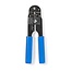 Nedis CCGP89500BU kabel krimper Combinatiegereedschap Zwart, Blauw