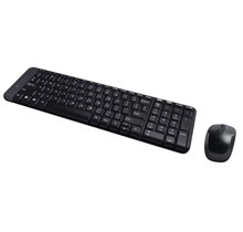 G MK220 toetsenbord RF Draadloos QWERTY US International Zwart