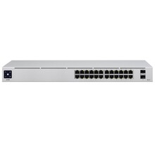 UniFi USW-24 netwerk-switch Managed L2 Gigabit Ethernet (10/100/1000) Zilver