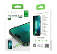 Rixus Clear HD Full Cover Tempered Glass: Bescherm je iPhone 15!