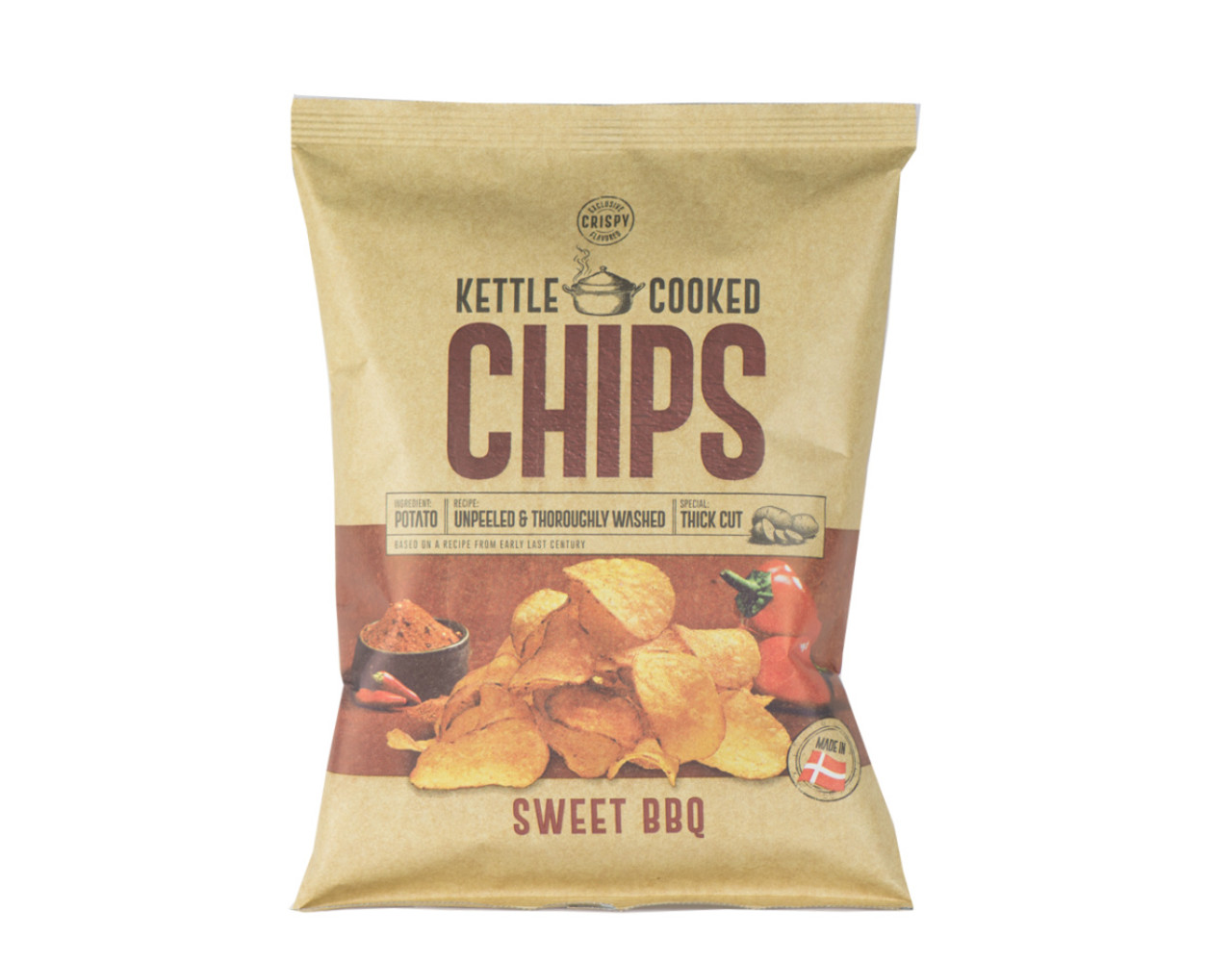 Kettle Cooked Chips Sweet BBQ 150gr