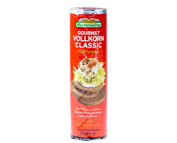 Gourmet volkoren partyrol roggebrood rood 250gr