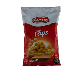 Pinda flips rood 150gr Pinda flips rood 150gr