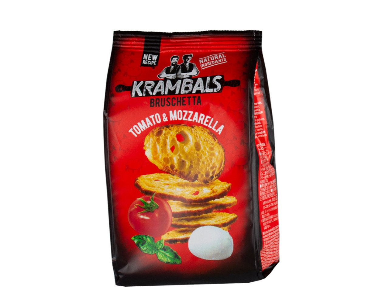 Bruschetta tomaat & mozzarella rood 70gr