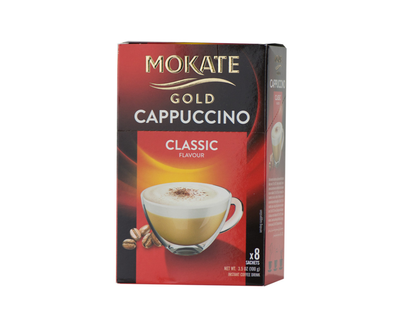 Cappuccino classic rood 8x12,5gr