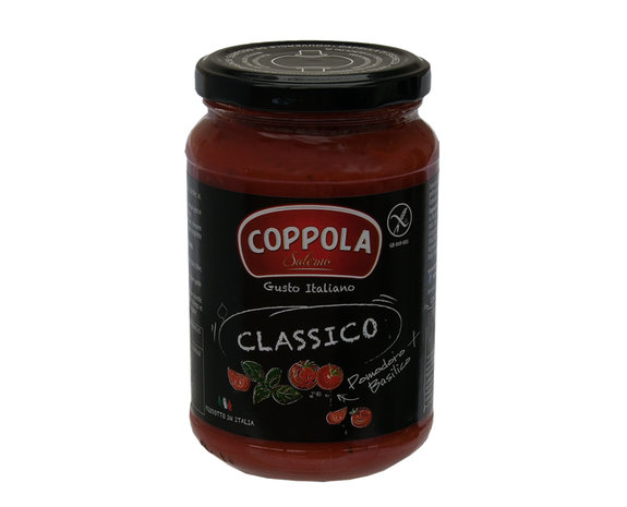 Pastasaus Basilicum zwart 350gr