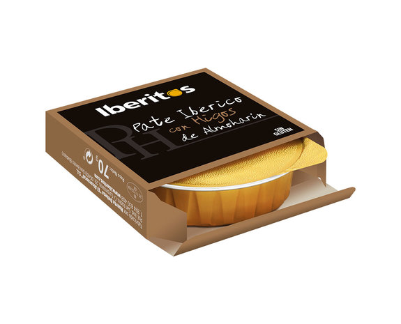 Paté met vijgen zwart 70gr