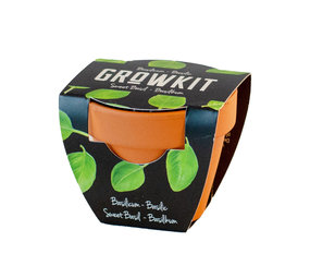 Growkit Basilicum zwart