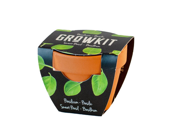 Growkit Basilicum zwart