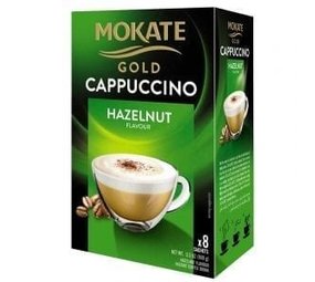 Cappuccino hazelnoot groen 8x12,5gr