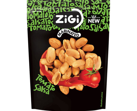 Pinda's Tomato salsa groen 70gr