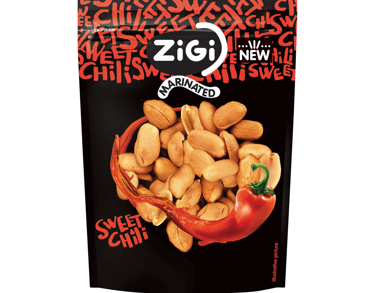 Pinda's Sweet Chili rood 70gr