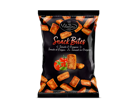 Snack Bites Tomato zwart 80gr            