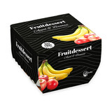 Fruitdessert Appel-Banaan zwart 2x100gr