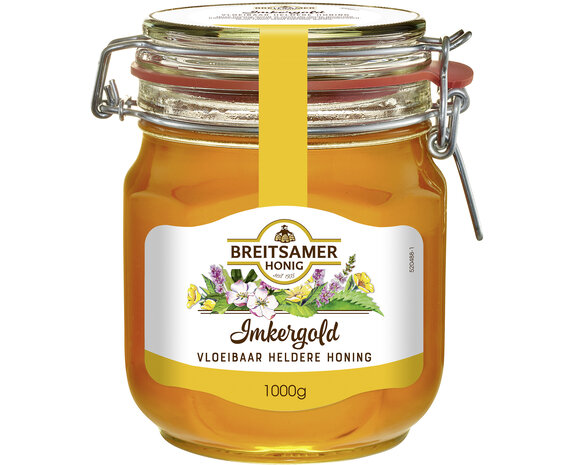 Imkergold vloeibare honing weckpot 1kg