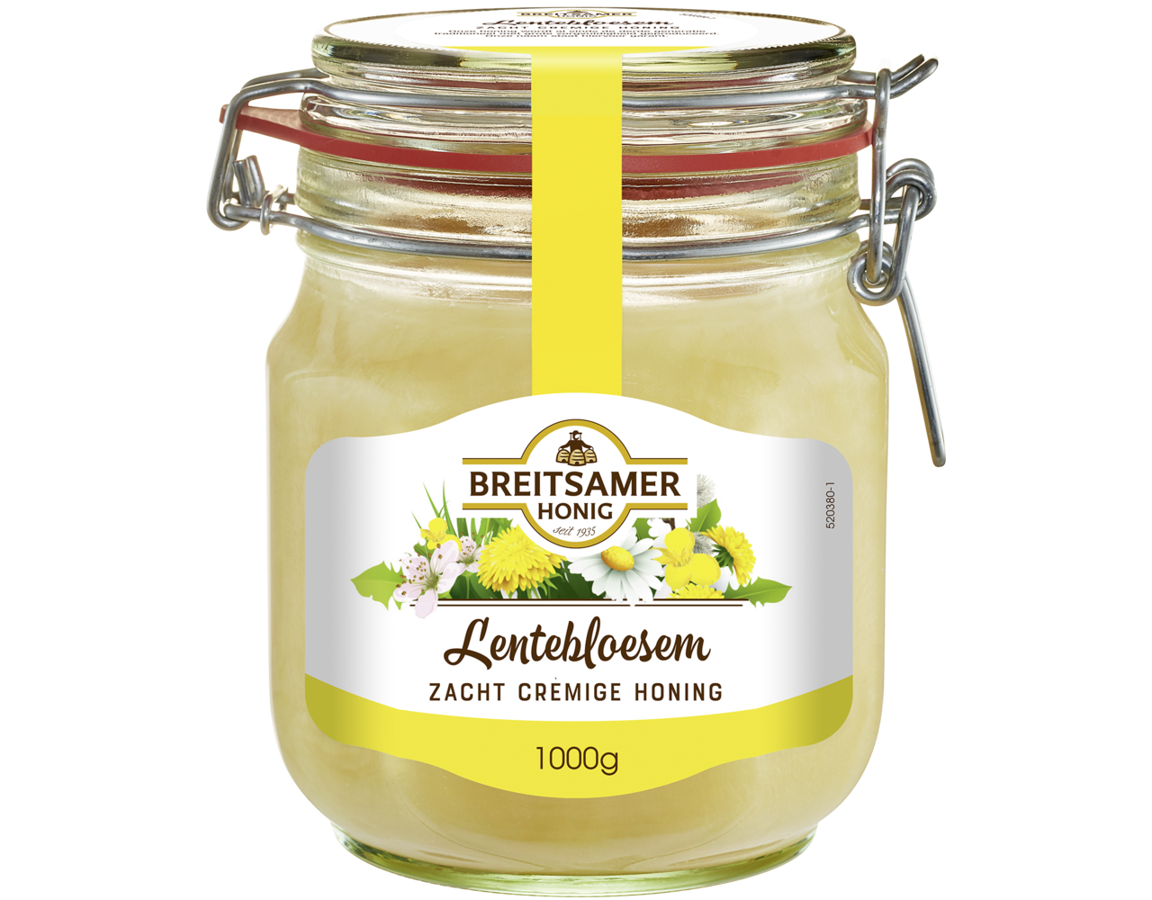 Lentebloesemhoning creme weckpot 1kg