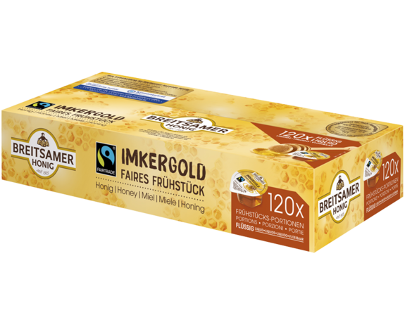 Imkergold Fairtrade vloeibaar 120cups a 20gr