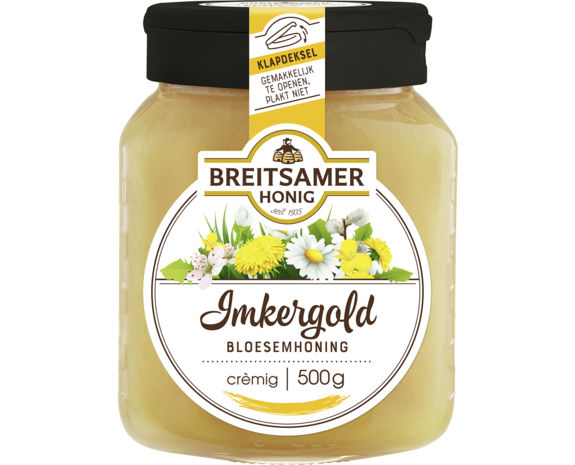Bloesemhoning cremig 500gr