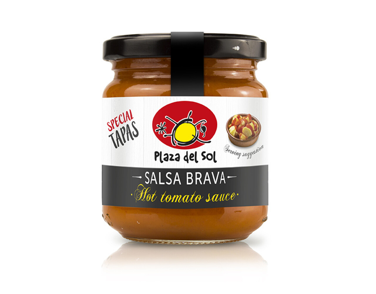 Plaza del Sol Brava saus wit 185gr