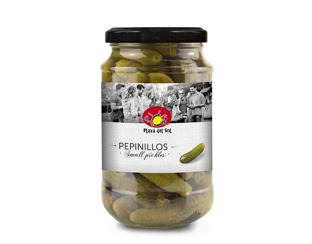 Plaza del Sol Augurkjes wit 350gr