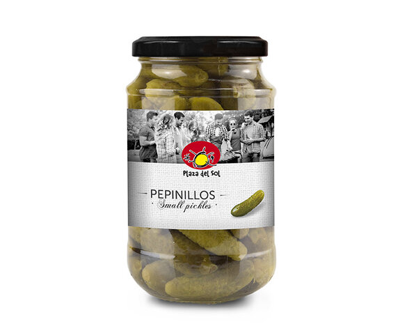 Plaza del Sol Augurkjes wit 350gr