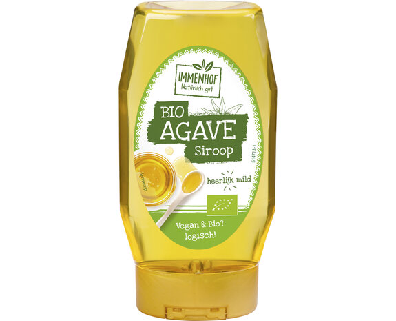 Bio-organic Agavesiroop  knijpfl. 350gr