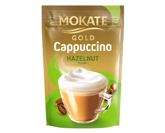 Cappuccino hazelnoot groen 100gr