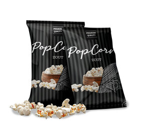 Popcorn zwart 125gr