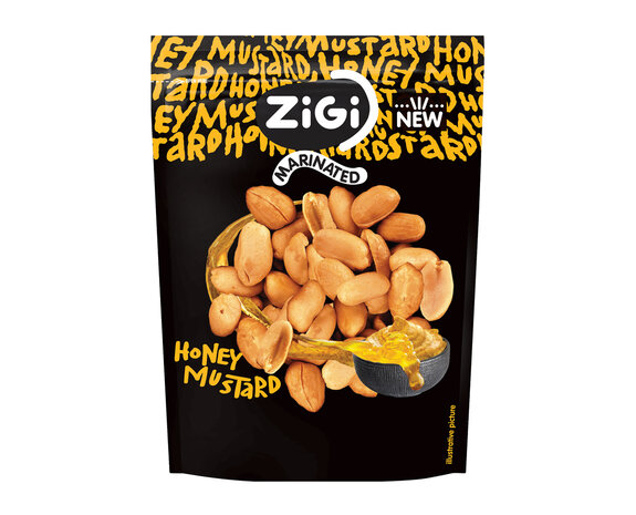 Pinda's Honey Mustard goud 70gr