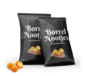 Borrelnoten zwart 70gr