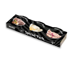 Spread Pack Beleg 3in1 zwart 3x23gr