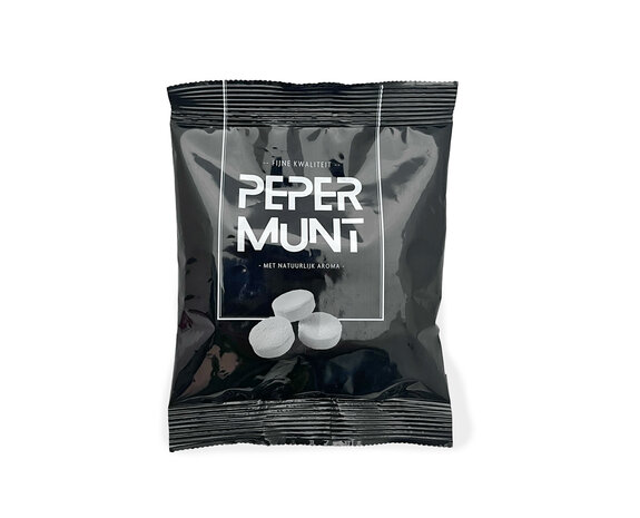 Pepermunt zwart 75gr
