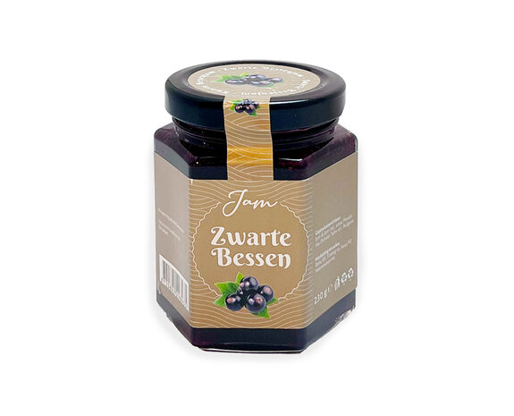 Zwarte bessen jam goud 230gr