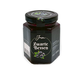 Zwarte bessen jam zwart 230gr