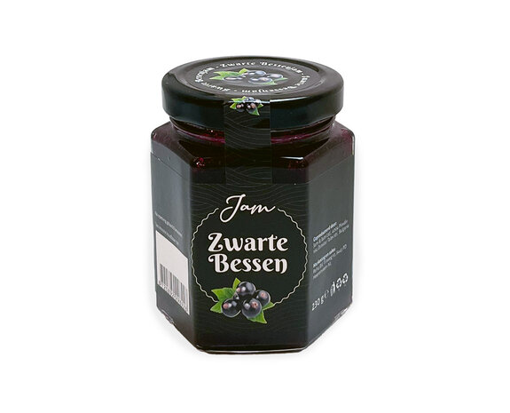 Zwarte bessen jam zwart 230gr